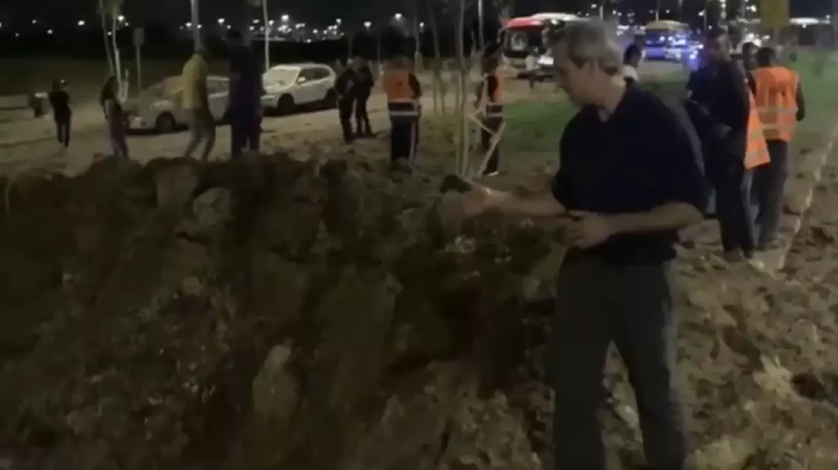 İran’ın attığı Fettah-1 füzelerinden birisi MOSSAD karargahının yakınlarına düştü