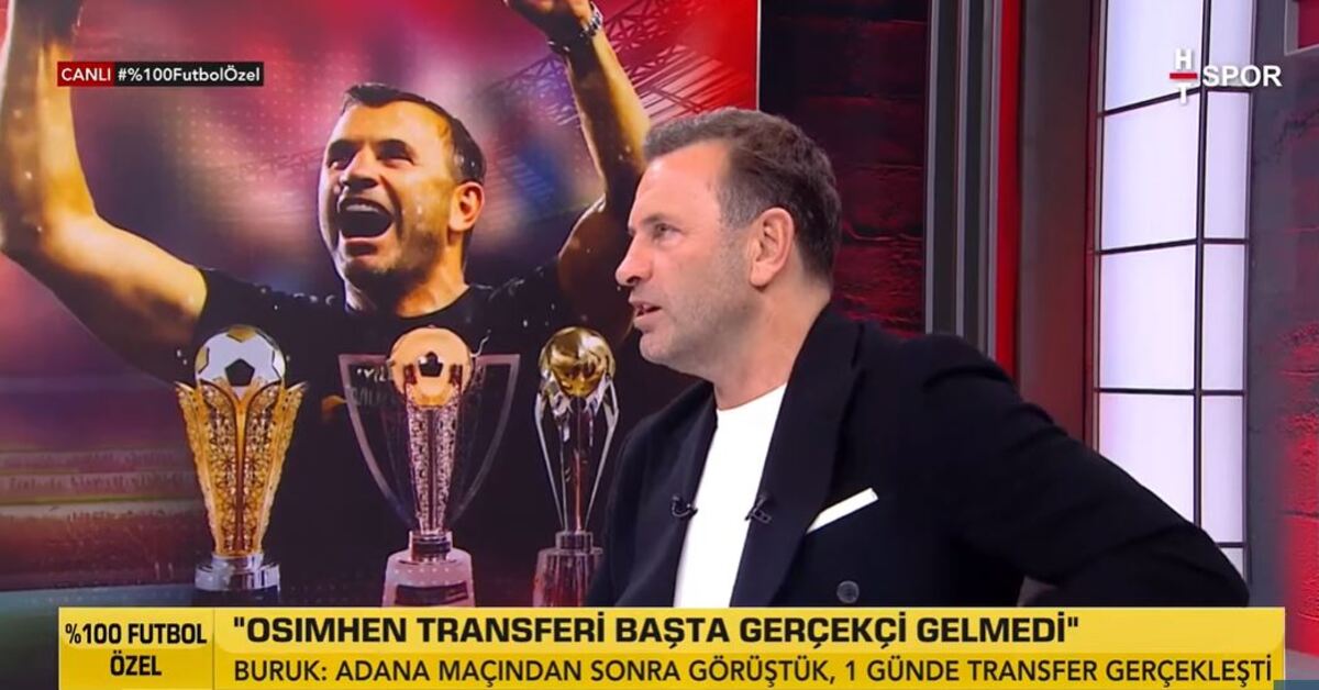Okan Buruk: Osimhen sezon sonuna kadar kalacak