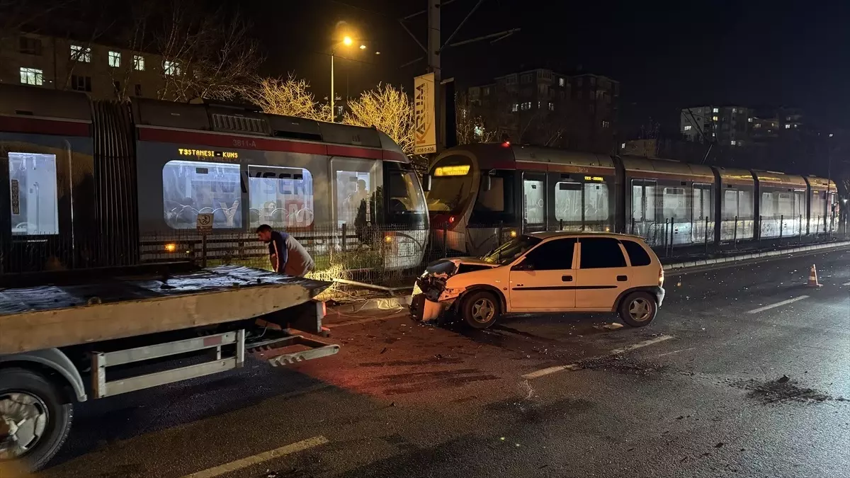 Kayseri’de 4 Araçlı Trafik Kazası
