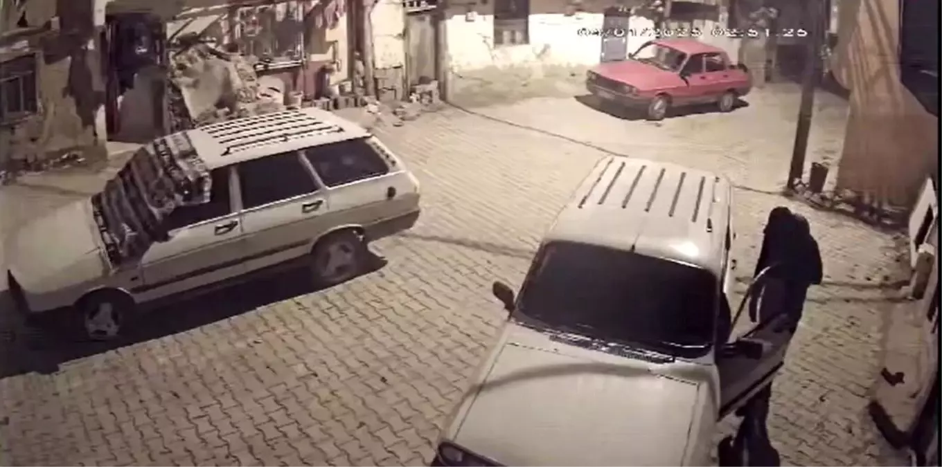 Tokat’ta Hırsız Güvenlik Kamerasında
