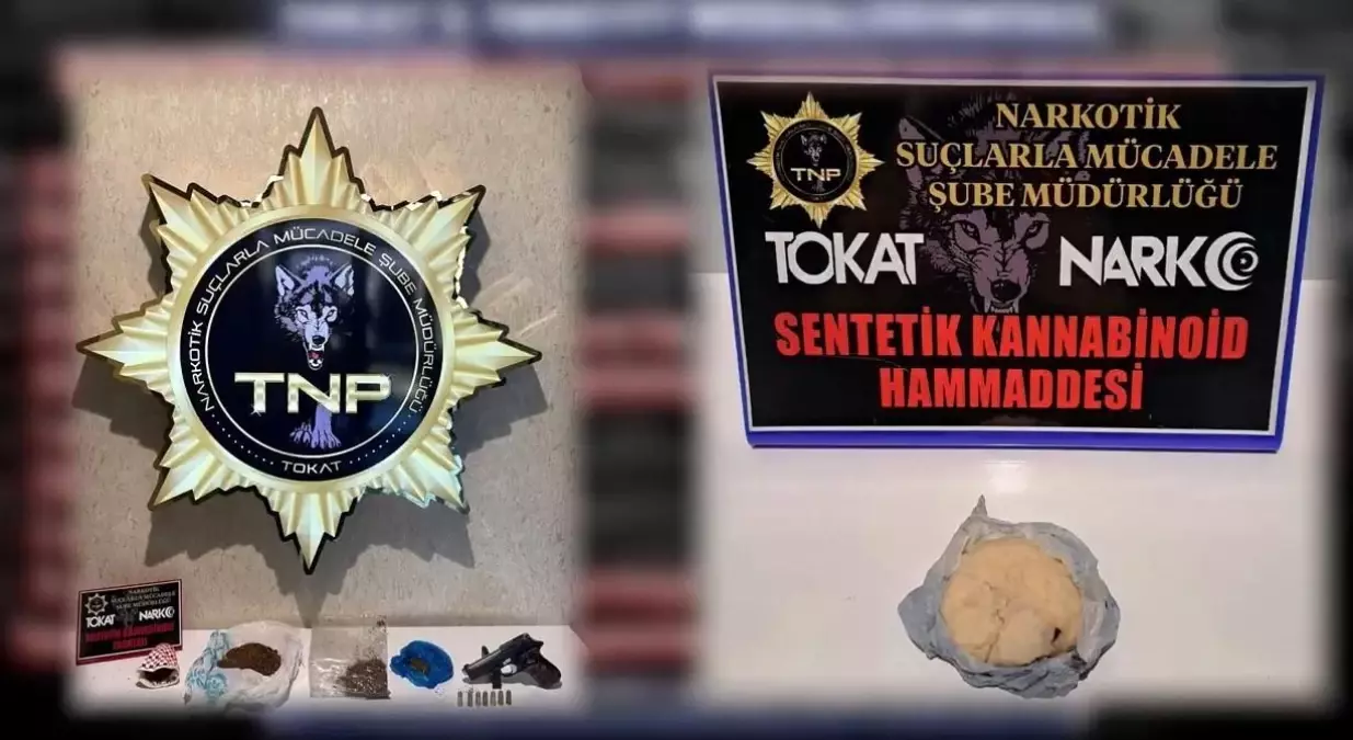 Tokat’ta Uyuşturucu ve Silah Operasyonu