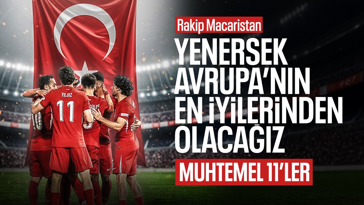 Türkiye – Macaristan: Muhtemel 11’ler