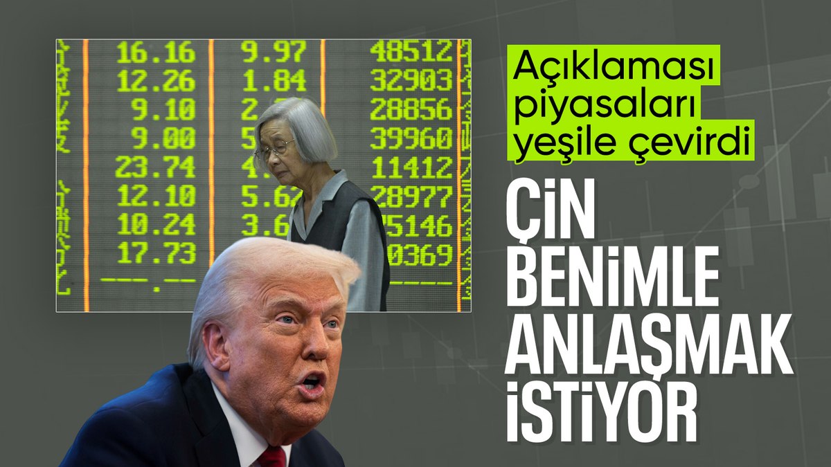 Donald Trump: Çin anlaşma yapmak istiyor