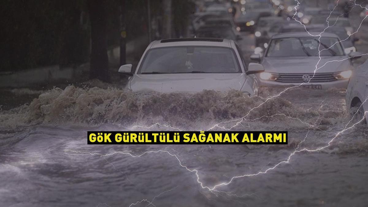 Hafta sonu plan yapanlar dikkat! Meteoroloji’den yeni uyarı: Gök gürültülü sağanak alarmı