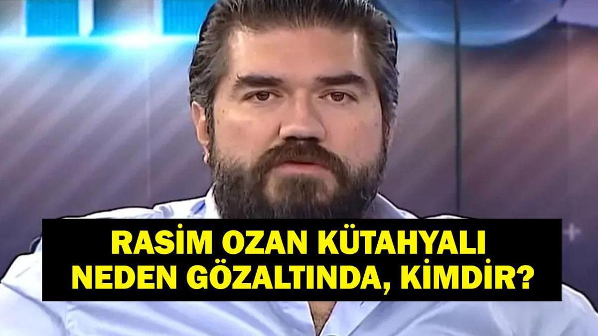 Rasim Ozan Kütahyalı Neden Gözaltına Alındı? Rasim Ozan Kütahyalı Kimdir? Eşi Kim?